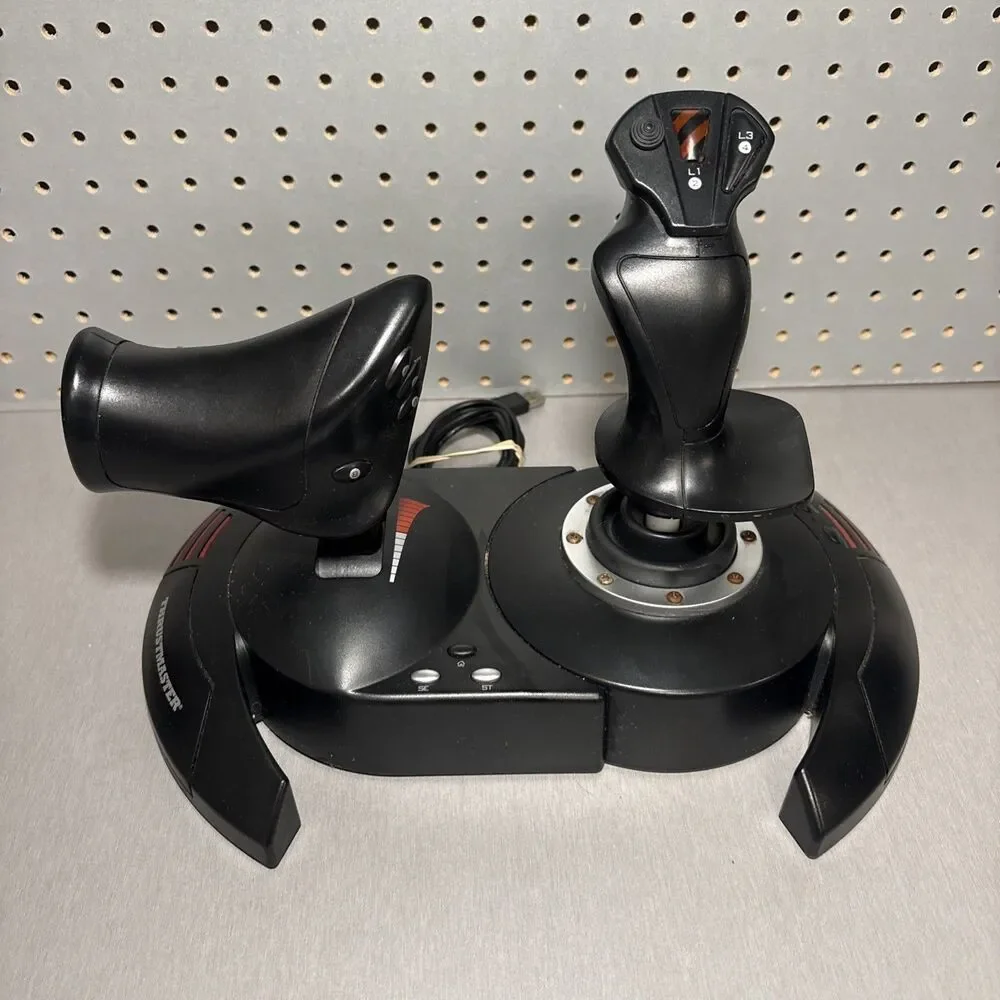 Thrustmaster T-Flight Hotas X Airplane Jet Stick Throttle Joystick PC PS3 WORKS